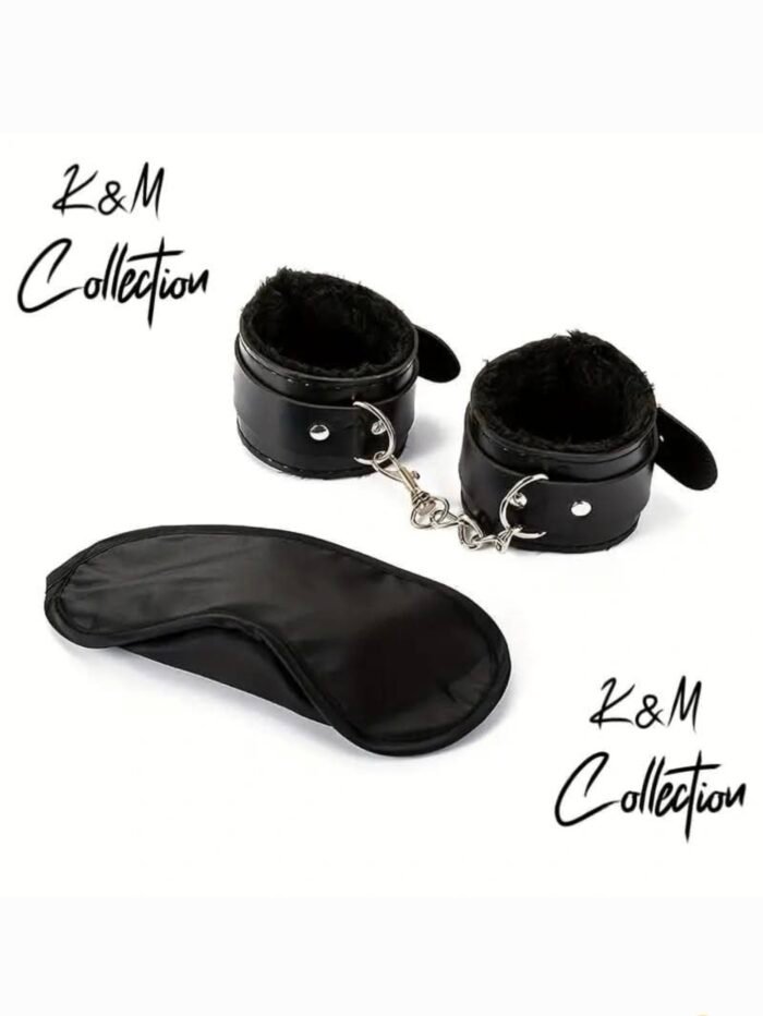 Handcuffs + Blindfold – Image 1