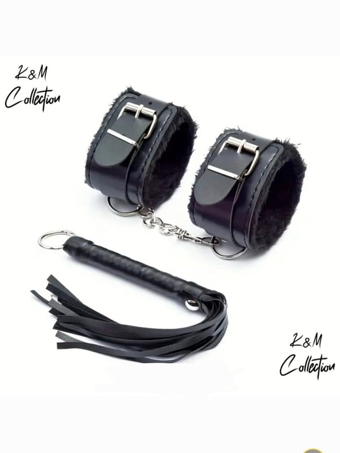 Handcuffs & whip – Image 1